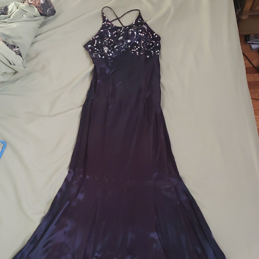 Navy Blue Formal Dress